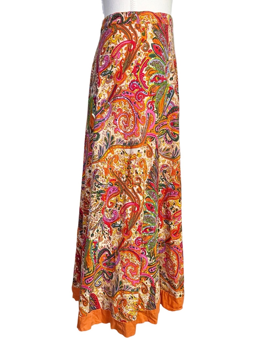 Coldwater Creek Boho-Chic
Maximalist Y2K Paisley Maxi Skirt PXS - Picture 3 of 16